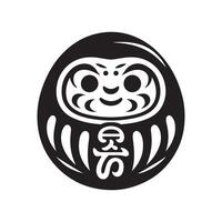 Art Daruma drawing vector