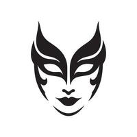 Joker face design vector