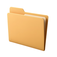 Organizational document folder for business use office digital content professional environment close up view efficiency png