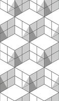 glass window geometric seamless pattern vector