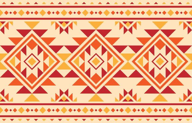 American native ethnic pattern. Indigenous native concept. Design for indigenous style, fabric, abstract, boho, carpet, ikat, tribal, pattern.