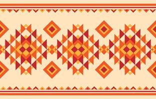 American native ethnic pattern. American design for indigenous style, fabric, boho, carpet, ikat, tribal, batik, pattern style. vector