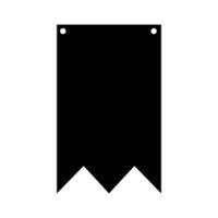 Bookmark icon isolated on white background for your web and mobile app design, bookmark logo concept vector