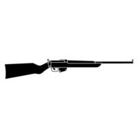 Hunting rifle icon design. Simple illustration of hunting rifle sign for web vector