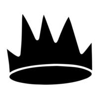 Crown icon isolated on white background for your web and mobile app design, Crown logo concept vector