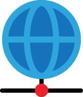 Internet Global Network Data vector