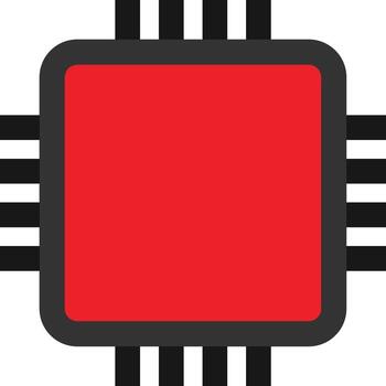 Chip Processor Microchip Programming vector