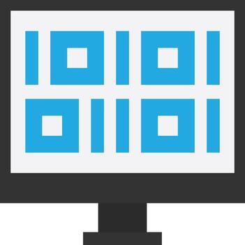 codificación computadora hacker vector