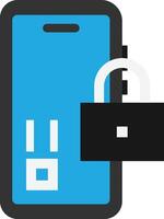 Smartphone Device Lock Programming vector
