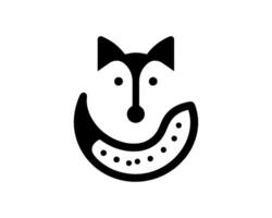 Fox branding mark in bold look vector