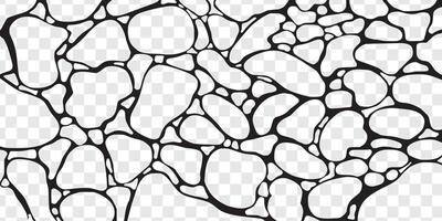 Abstract neurographic art representing brain-inspired neural connections vector