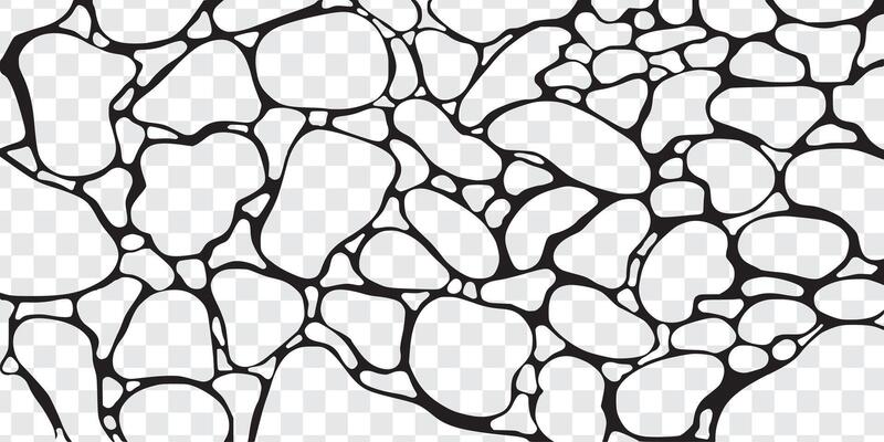 Abstract neurographic art representing brain-inspired neural connections