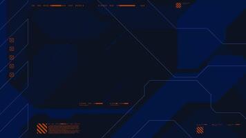 Abstract retro futuristic and sci-fi background with cyberpunk style design vector