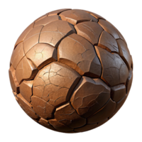 impressive abstract Cracked Earth Surface Cutout Dark Brown Texture png