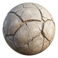 magnificent modern Cracked Concrete Texture Top View Transparent Background authentic png