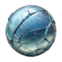 magnificent rustic Cracked Glass Texture Isolated on Transparent Background high quality png
