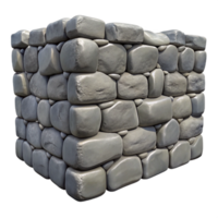 elegant rustic Crumbling Stone Wall Texture Gray Transparent Background original png