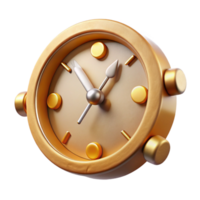 stunning minimalist Disassembled Clock Hands Cutout Golden Hue high resolution png