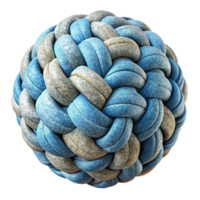 stunning artistic Fiber Art Weave Transparent Background Isolated authentic png
