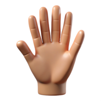 vibrant abstract Realistic Hand Cutout with Open Palm and Detailed Fingers exclusive png