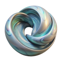 vibrant classic Warped Reflection Graphic Design Element Cutout professional png