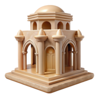 magnificent minimalist Wavy Aerthys Architecture Isolated Desert Element png