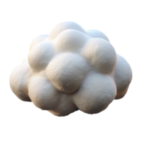 extraordinary abstract White Fluffy Nimbus Cloud Cutout with Soft Lighting genuine png