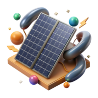 wonderful classic Solar Panel Installation Top View Transparent Background authentic png