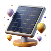 magnificent traditional Solar Panel Array Side View Isolated original png