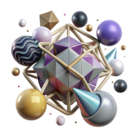 elegant traditional Abstract Connection Symbol Network Design Transparent Background png