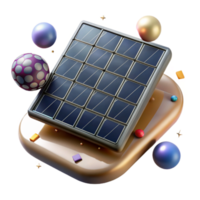 dramatic artistic Solar Panel Texture Close Up Transparent Background high resolution png