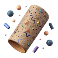 elegant artistic Cork Underlayment Texture Seamless Transparent Background png