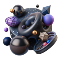 serene traditional Quantum Gravity Visualization Dark Matter Isolated high resolution png