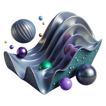 sbalorditivo rustico onda particella dualità visualizzazione trasparente elemento alto qualità png