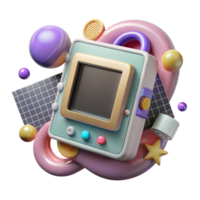 wonderful abstract Nanotech Device with Display Screen Cutout original png