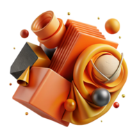 extraordinary rustic Abstract Technological Background with Orange Hues png