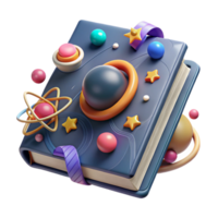serene creative Quantum Physics Textbook Cover Cutout on White png