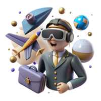 wonderful abstract Vr Training Simulation Pilot Training Isolated Element premium png