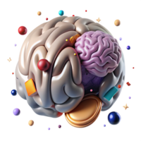 dramatic classic Mri Scan Brain Cross Section View Transparent Background high resolution png
