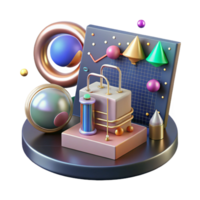 magnificent abstract Quantum Measurement Device Diagram Transparent Element exclusive png