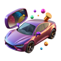 extraordinary abstract Modern Sports Car Side Mirror Isolated Element exclusive png