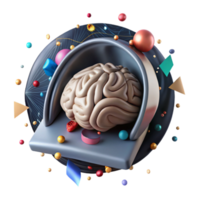 wonderful creative Mri Scan Brain Cross Section View Transparent Background high resolution png