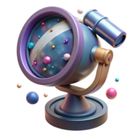 serene classic Space Telescope Mirror Reflecting Light Cutout premium png