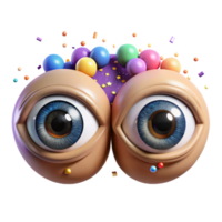 wonderful classic Close Up of Determined Eyes Transparent exclusive png