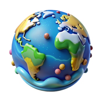 sbalorditivo moderno oceano temperatura carta geografica globale Visualizza ritagliare con colore codifica autentico png