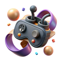 vibrant creative Vr Controller with Haptic Vibration Feedback Enhanced Realism Cutout high resolution png