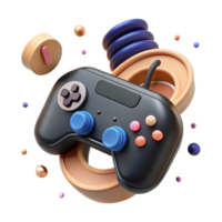 serene abstract Vr Controller with Wireless Charging Convenient Power Isolated Element original png