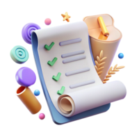 serene modern Pros and Cons List Checklist Transparent Background detailed png