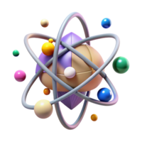 extraordinary rustic Atomic Nucleus Structure Diagram Isolated original png