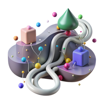 magnificent rustic Data Stream Flowing Through Network Transparent Element genuine png